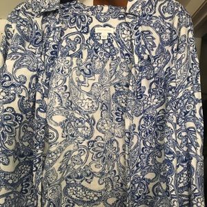 Macy’s Women’s Charter Club Button Down Shirt